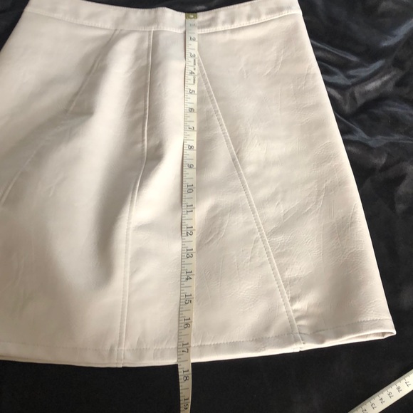 A-line Zara Faux Leather Skirt 🌸 - Picture 7 of 8